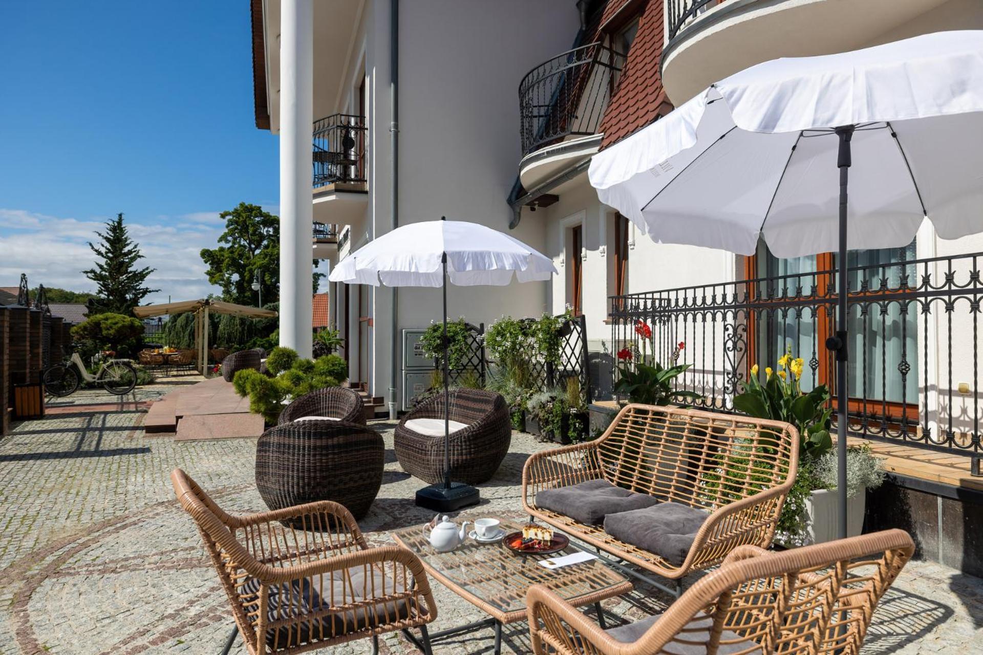 Villa Hoff Wellness & Spa Trzęsacz Buitenkant foto