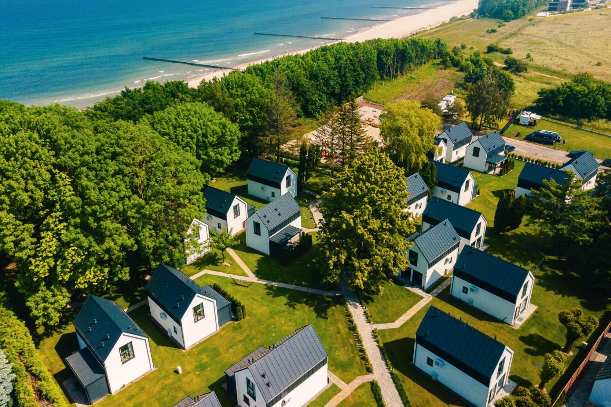 Villa Hoff Wellness & Spa Trzęsacz Buitenkant foto